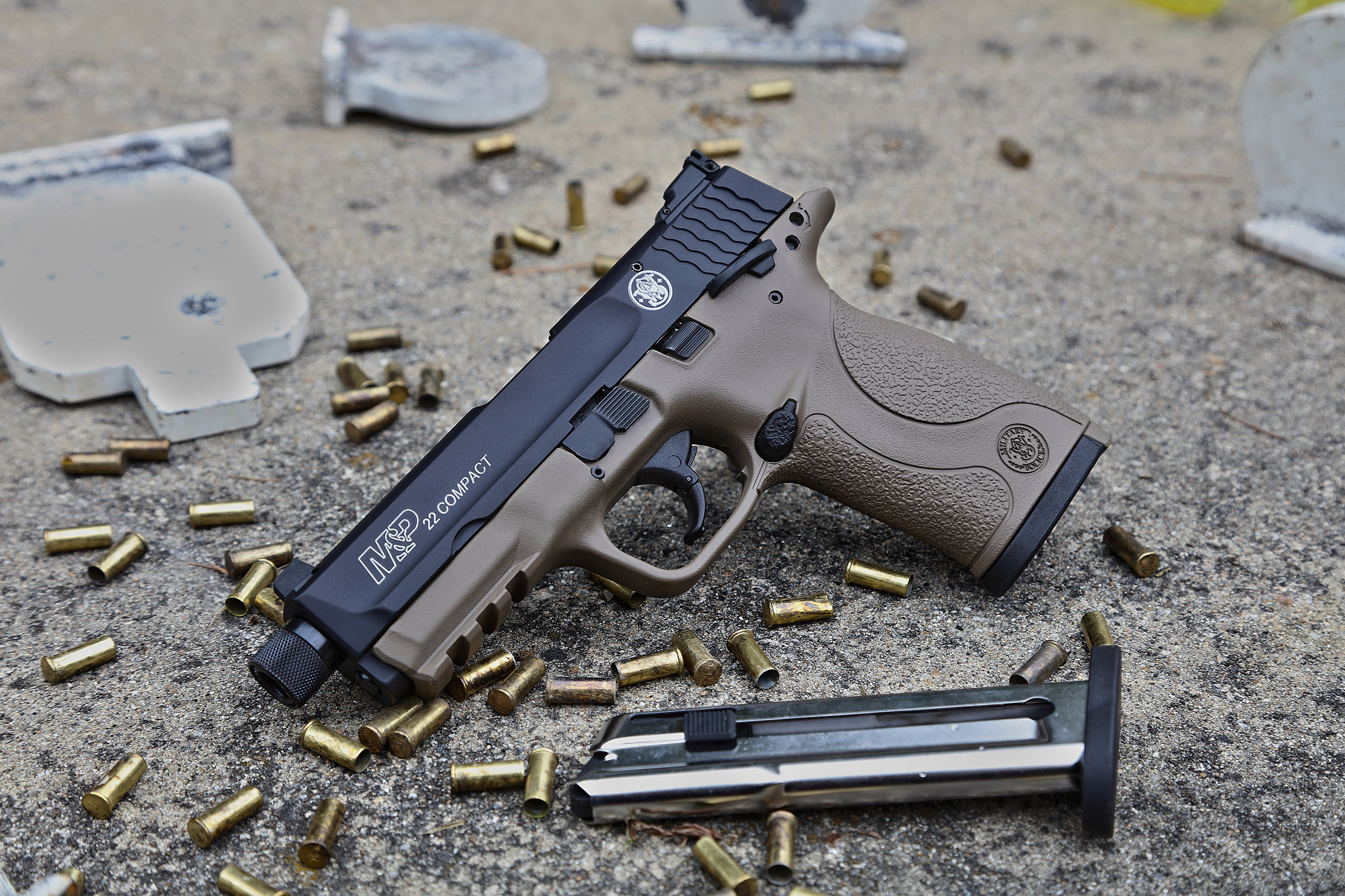 S&W Offers Popular M&P 22 Compact in Flat Dark Earth Julie Golob